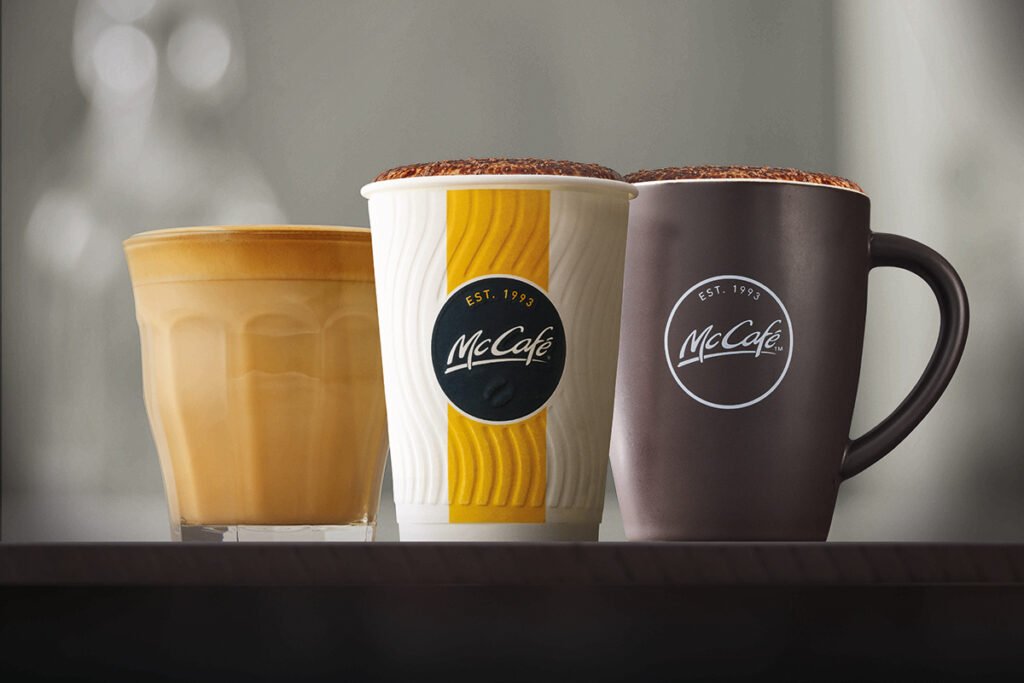 There is McDonald's Coffee Mugs of different colors you will find here Does McDonald's Have Almond Milk For Coffee