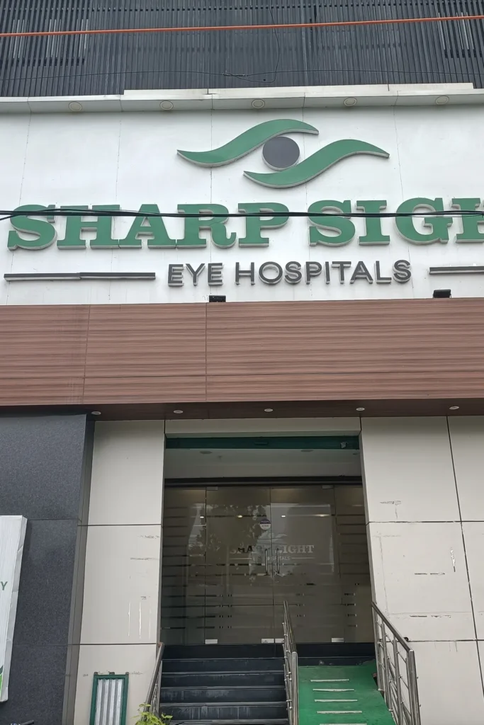 The image is of Sharp Sight Eye Hospital Jammu and you will get its Review